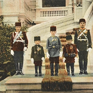 The Sons of Sultan Abdul Hamid II of Turkey