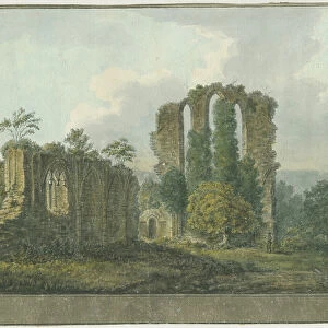 Croxden Abbey: water colour painting, nd [1805] (painting)