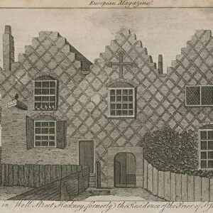 Old House in Well Street, Hackney, formerly the residence of the Prior of St John of Jerusalem (engraving)