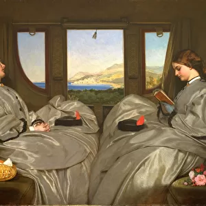 The Travelling Companions, 1862 (oil on canvas)